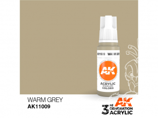 Ak interactive peinture acrylique 3G AK11009 Gris chaud 17ml