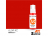 Ak interactive peinture acrylique 3G AK11213 Rouge transparent 17ml