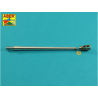 Aber 35L290 Fut de Canon de D-25S de 122 mm pour SU-102 sovi&eacute;tique Trumpeter 1/35
