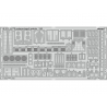 EDUARD photodecoupe avion 481011 Train d'atterrissage & ext&eacute;rieur B-17G Hk Models 1/48