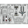 Eduard photodecoupe avion 73702 Am&eacute;lioration F-35B Italeri 1/72