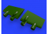 Eduard kit d'amelioration avion brassin 648536 Superchargers B-17 Hk Models 1/48