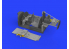 Eduard kit d'amelioration avion brassin 648544 Cockpit P-38F Lightning Tamiya 1/48