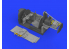 Eduard kit d'amelioration avion brassin 648544 Cockpit P-38F Lightning Tamiya 1/48