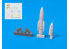 Eduard kit d'amelioration avion brassin 648528 Sky Shadow ECM Pod 1/48