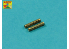 Aber A72001 set de 2 futs de mitrailleuse Allemande pour avions WWI 7,9mm IMG 08/15 Spandau 1/72