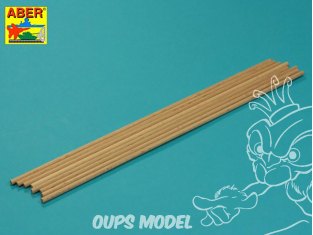 Aber accessoire WR4 Set de 8 tiges bois 4mm
