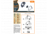 Clear Prop kit d'amelioration avion CPA72009 Ki-51 Sonia (toutes les versions) échappement et de refroidissement en résine 1/72