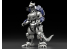 Aoshima maquette mecha 99346 MFS-3 MechaGodzilla "KIRYU"