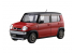 Fujimi maquette voiture 66189 Suzuki Hustler Rouge SNAP 1/24