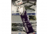 HUMBROL Pinceau Blister AG4305 Pack de brosses plates 3 5 7 et 10mm poil synthetique