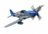 Airfix maquette avion J6046 QUICKBUILD (idem que lego) D-Day P-51D Mustang