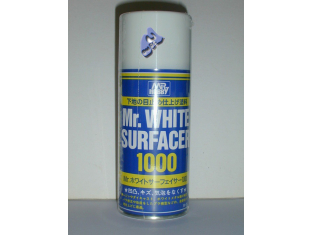 Mr Hobby peinture maquettes b511 Bombe Appret Blanc 1000