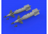Eduard kit d'amelioration avion brassin 648550 CPU-123 Paveway II 1/48