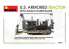 MINI ART maquette militaire 35291 TRACTEUR BLINDÉ U.S. AVEC LAME D'ANGLE DE BOUTEUR 1/35