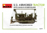MINI ART maquette militaire 35291 TRACTEUR BLINDÉ U.S. AVEC LAME D'ANGLE DE BOUTEUR 1/35