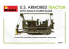 MINI ART maquette militaire 35291 TRACTEUR BLINDÉ U.S. AVEC LAME D'ANGLE DE BOUTEUR 1/35