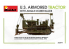 MINI ART maquette militaire 35291 TRACTEUR BLINDÉ U.S. AVEC LAME D'ANGLE DE BOUTEUR 1/35