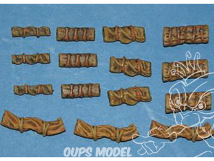 CMK Maquettes militaire mv062 Pack tente partie II 1/72