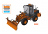 Hasegawa maquette travaux public 66102 Hitachi Chargeuse sur pneus ZW100-6 lame déneigement 1/35