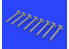 Eduard kit d'amelioration brassin 672238 HVAR Rockets / Roquettes HVAR 1/72