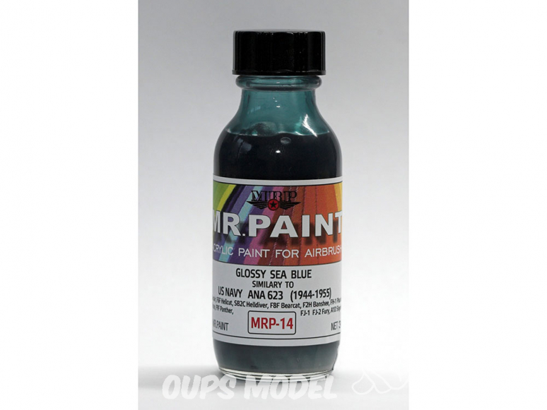 MRP peintures 014 Bleu mer ANA 623 fs15042 U.S. WWII 30ml