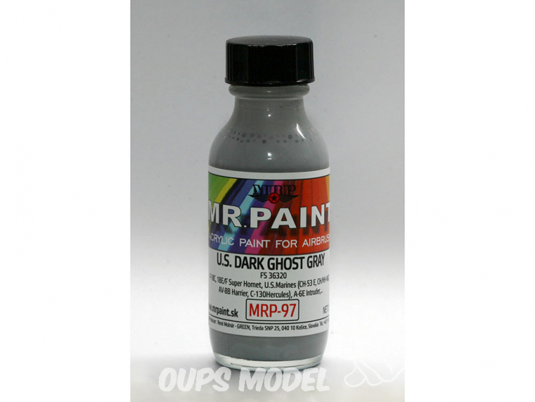 MRP peintures 097 GRIS FANTÔME Foncé FS36320 30ml