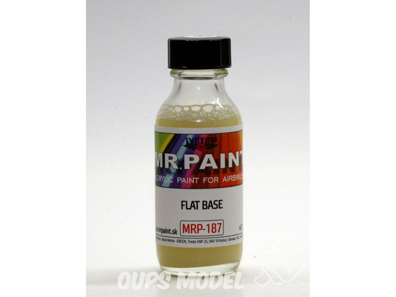 MRP peintures 187 BASE MAT 30ml