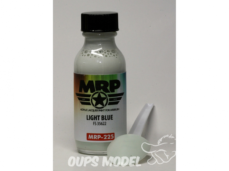 MRP peintures 225 BLEU CLAIR FS35622 israélien 30ml