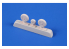Cmk kit d'amelioration Q72362 Roues Heinkel He 162A 1/72