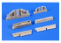 Cmk kit d'amelioration 7436 Ensemble de train de roulement A-4B / Q Skyhawk Kit Airfix 1/72