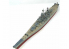 Atlantis maquette Bateau H369 Cuirassé USS Iowa BB-61 1/535