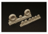 Brengun kit d'amelioration avion BRL72206 Roues DH 98 Mosquito 1/72