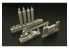Hauler accessoires diorama HLU35117 Fraiseuse Cisailles a tole et bouteilles d'acétylène 1/35