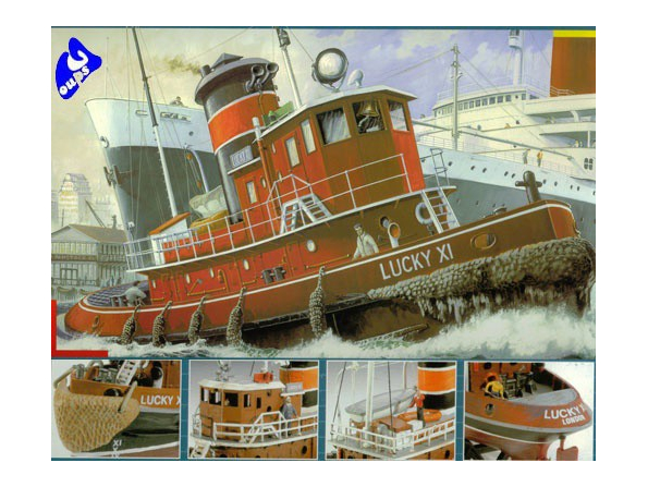 revell maquette bateau 5207 remorqueur 1/108