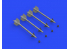 Eduard kit d'amelioration brassin 632152 Armement AIM-9D 1/32