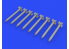 Eduard kit d'amelioration brassin 632154 Roquettes HVAR 1/32