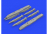 Eduard kit d'amelioration brassin 672243 GBU-39 w/BRU-61 1/72