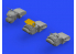 Eduard kit d'amelioration avion brassin 648570 Gun sights P-51D Eduard 1/48
