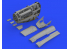 Eduard kit d'amelioration avion brassin 648555 Moteur P-51D Eduard 1/48