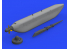 Eduard kit d'amelioration avion brassin 648554 AN/ALQ-99 Pod High Band 1/48