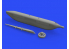 Eduard kit d'amelioration avion brassin 648554 AN/ALQ-99 Pod High Band 1/48