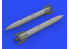 Eduard kit d'amelioration avion brassin 648559 B-61 Bombes nucléaires 1/48