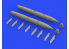 Eduard kit d'amelioration avion brassin 648559 B-61 Bombes nucléaires 1/48