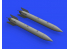 Eduard kit d'amelioration avion brassin 648559 B-61 Bombes nucléaires 1/48