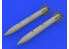 Eduard kit d'amelioration avion brassin 648559 B-61 Bombes nucléaires 1/48