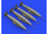 Eduard kit d'amelioration avion brassin 648562 GBU-31(V) JDAM 1/48