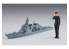 Hasegawa maquette bateau 52252 JMSDF Myoukou avec figurine de Force d'autodéfense féminine 1/700