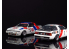 Beemax maquette voiture B24023 MITSUBISHI STARION Gr.A '87 JTC Ver 1/24