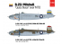 HK Models maquette avion 01E024 B-25J Mitchell "Glass Nose" over MTO 1/32